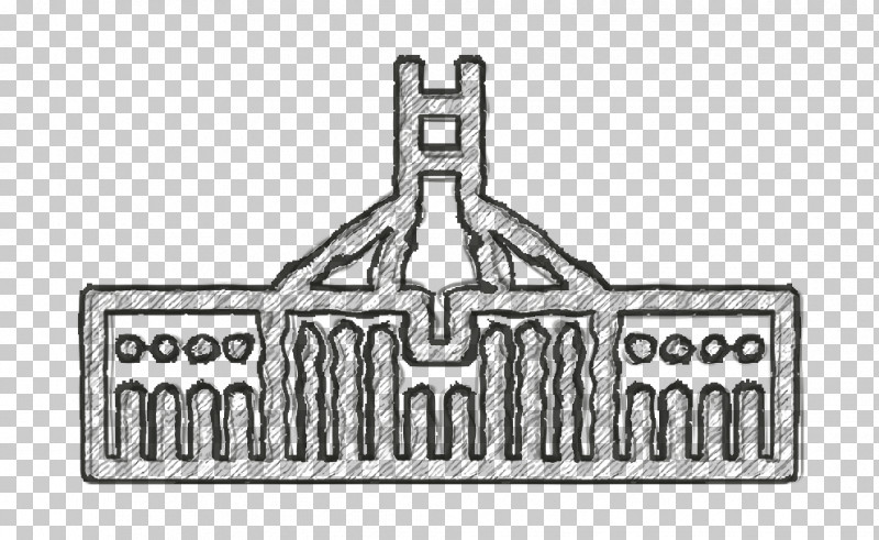 indian monuments clipart black and white cross