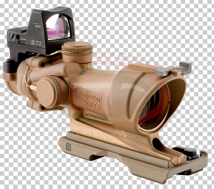 Advanced Combat Optical Gunsight Trijicon Reflector Sight Telescopic Sight Reticle PNG, Clipart, 4 X, Acog, Advanced Combat Optical Gunsight, Ballistics, Elcan Optical Technologies Free PNG Download