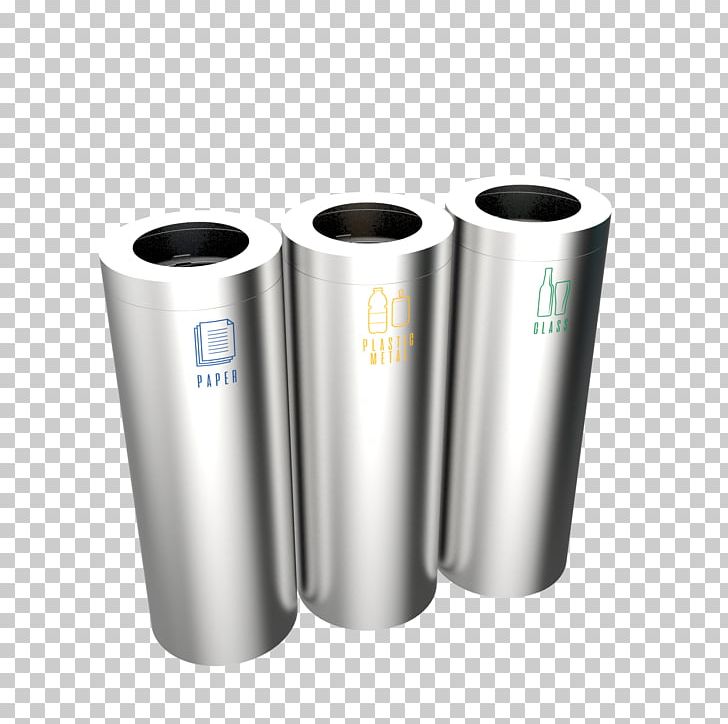 Recycling Bin Stainless Steel Rubbish Bins & Waste Paper Baskets PNG, Clipart, Ampato, Average, Cylinder, Geometry, Hardware Free PNG Download