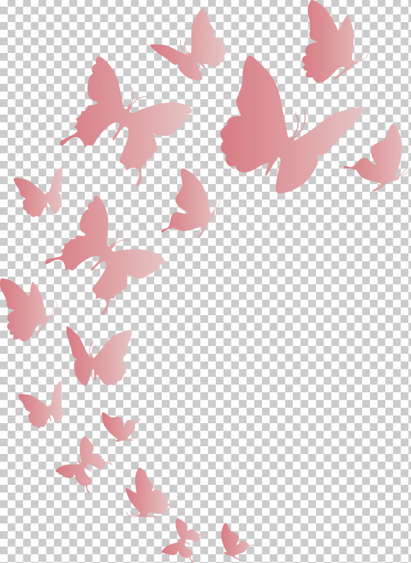 Butterfly Background Flying Butterfly PNG, Clipart, Butterfly Background, Flying Butterfly, Heart, Pink M Free PNG Download