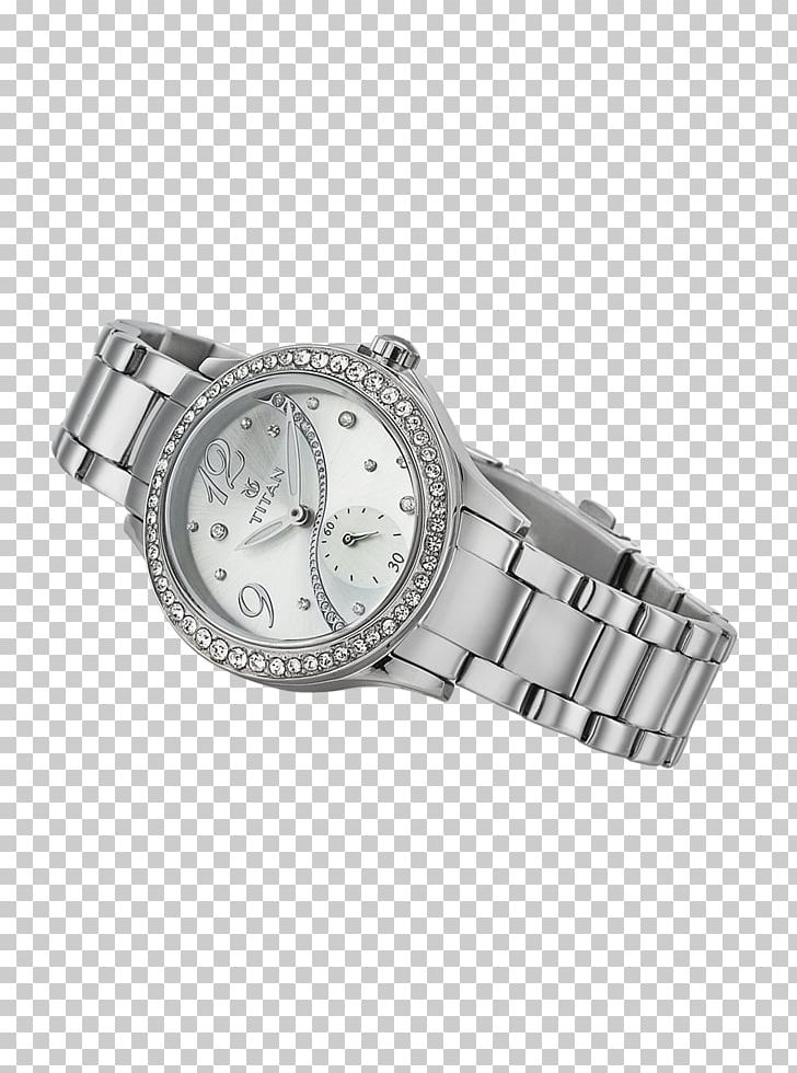 Watch Strap Silver PNG, Clipart, Brand, Clothing Accessories, Metal, Platinum, Silver Free PNG Download