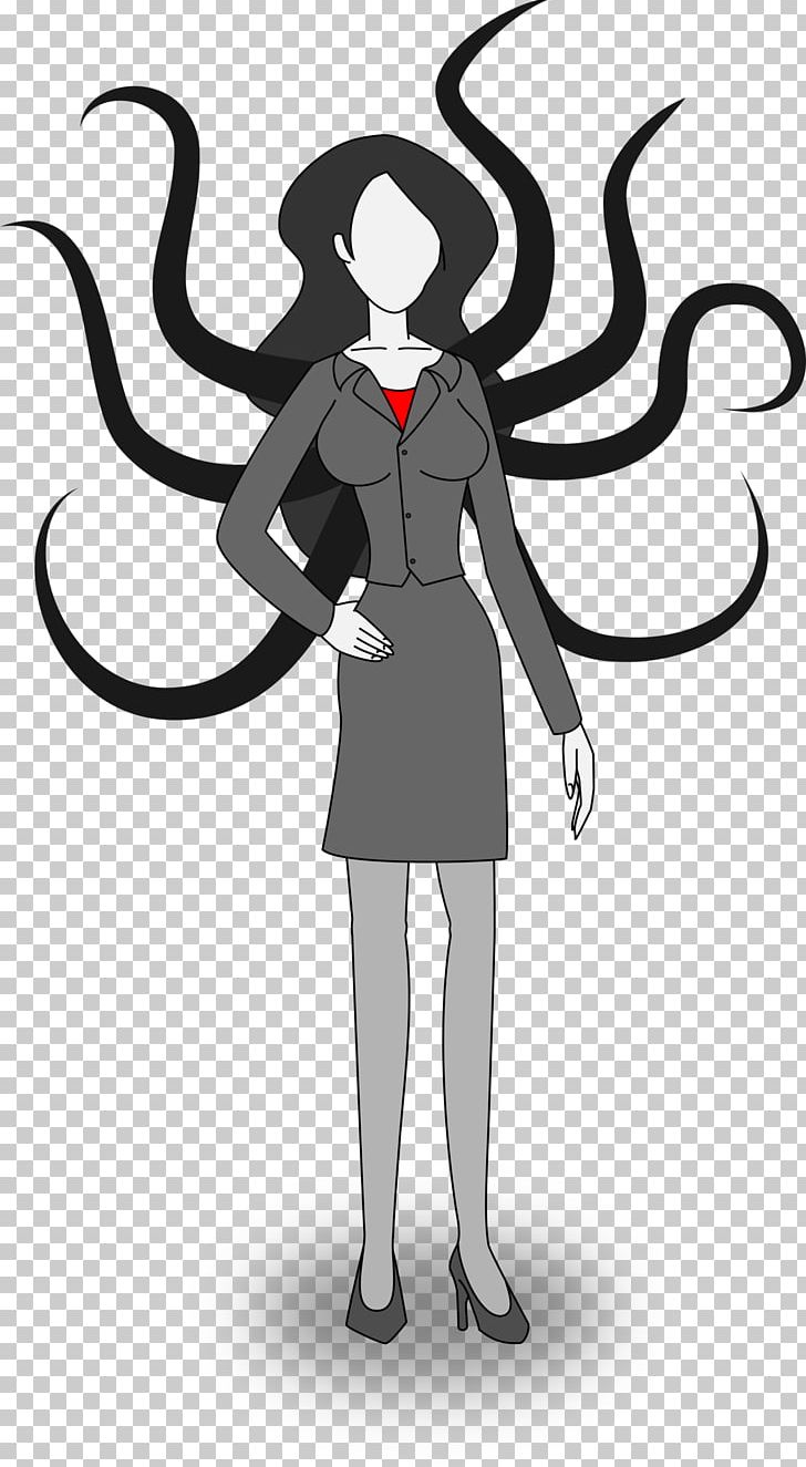 Clothing Slenderman Costume PNG, Clipart, Art, Artwork, Black And White, Cartoon, Character Free PNG Download