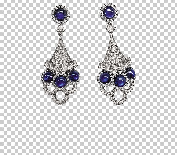Earring Jewellery Gemstone Sapphire Diamond PNG, Clipart, Body Jewelry, Bracelet, Brilliant, Cabochon, Carat Free PNG Download