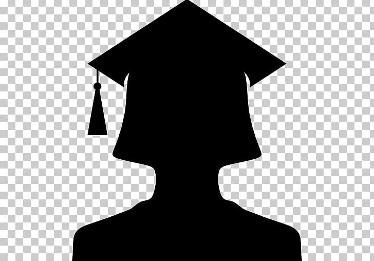 Graduation Ceremony Silhouette Woman PNG, Clipart, Animals, Art University, Black, Black And White, Clip Art Free PNG Download