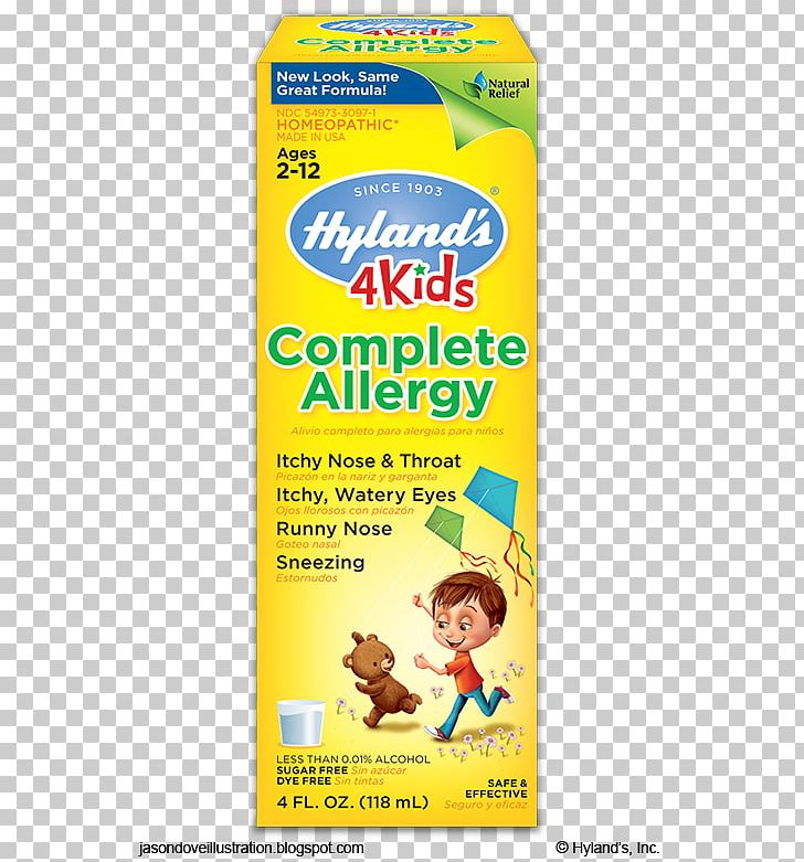 Hyland's Allergy Homeopathy Cough Medicine Common Cold PNG, Clipart,  Free PNG Download