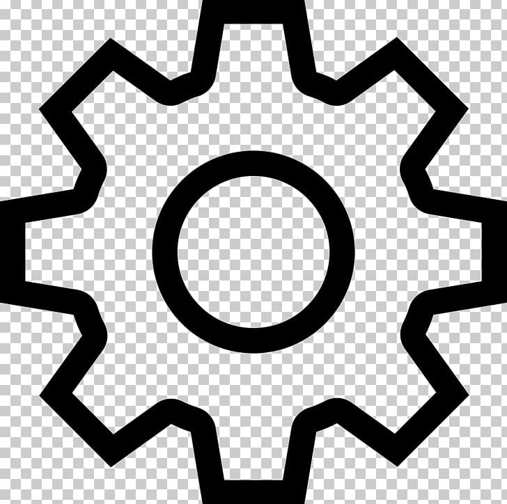 Computer Icons Desktop PNG, Clipart, Area, Black And White, Circle, Cog, Computer Free PNG Download