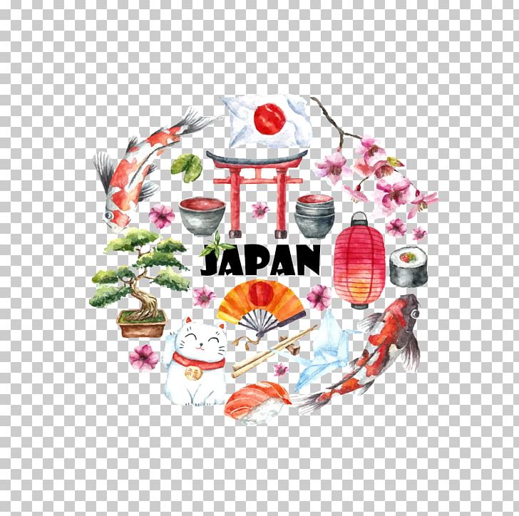 Japan Illustration PNG, Clipart, Brand, Creative Market, Drawing, Encapsulated Postscript, Fish Free PNG Download