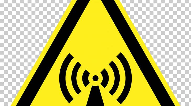 Non-ionizing Radiation Hazard Symbol Warning Sign PNG, Clipart, Angle, Biological Hazard, Black And White, Computer Icons, Hazard Free PNG Download