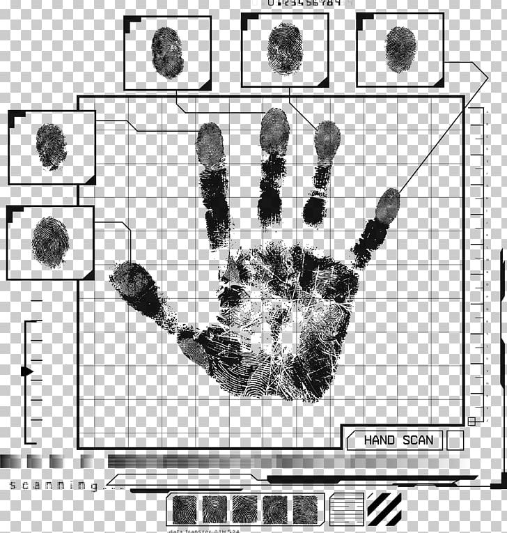 fingerprint hand png