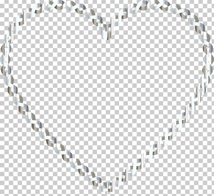 Heart Black And White PNG, Clipart, Black And White, Body Jewelry, Chain, Chain Heart Cliparts, Color Free PNG Download