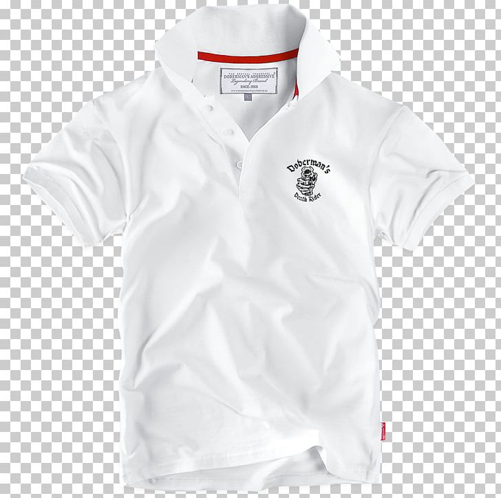T-shirt Dobermann White Polo Shirt Sleeve PNG, Clipart, Active Shirt, American Pit Bull Terrier, Clothing, Collar, Dobermann Free PNG Download