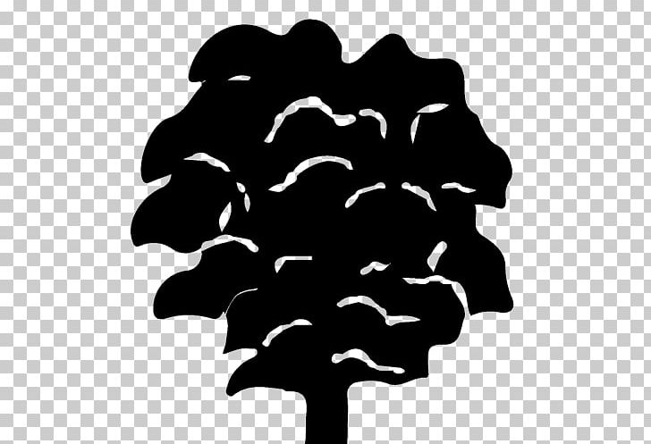 Tree Silhouette White Leaf Font PNG, Clipart, Black, Black And White, Black M, Leaf, Monochrome Free PNG Download