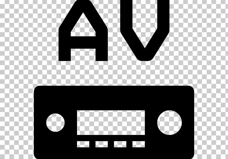 Computer Icons AV Receiver Radio Receiver PNG, Clipart, Area, Audio Receiver, Av Receiver, Black, Black And White Free PNG Download