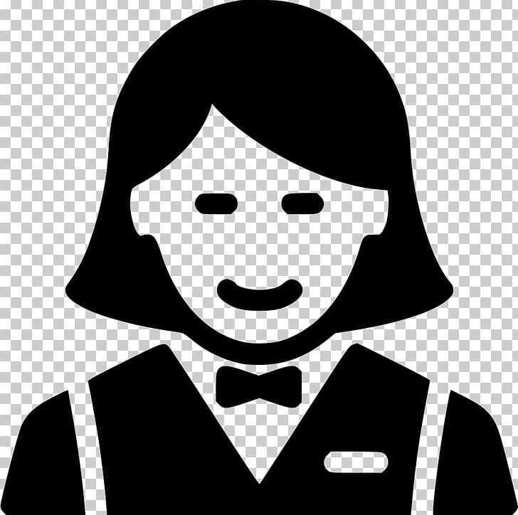 Waiter Computer Icons Waitress PNG, Clipart, Artwork, Avatar, Black, Black And White, Computer Icons Free PNG Download