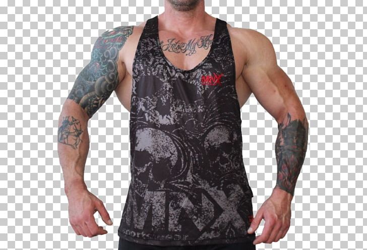 T-shirt Gilets Top Sleeveless Shirt Sportswear PNG, Clipart, Arm, Bodybuilding, Clothing, Gilets, Jersey Free PNG Download