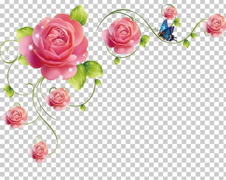 Garden Roses Beach Rose Flower Pink PNG, Clipart, Butterfly, Cut Flowers, Flora, Floral Design, Floristry Free PNG Download