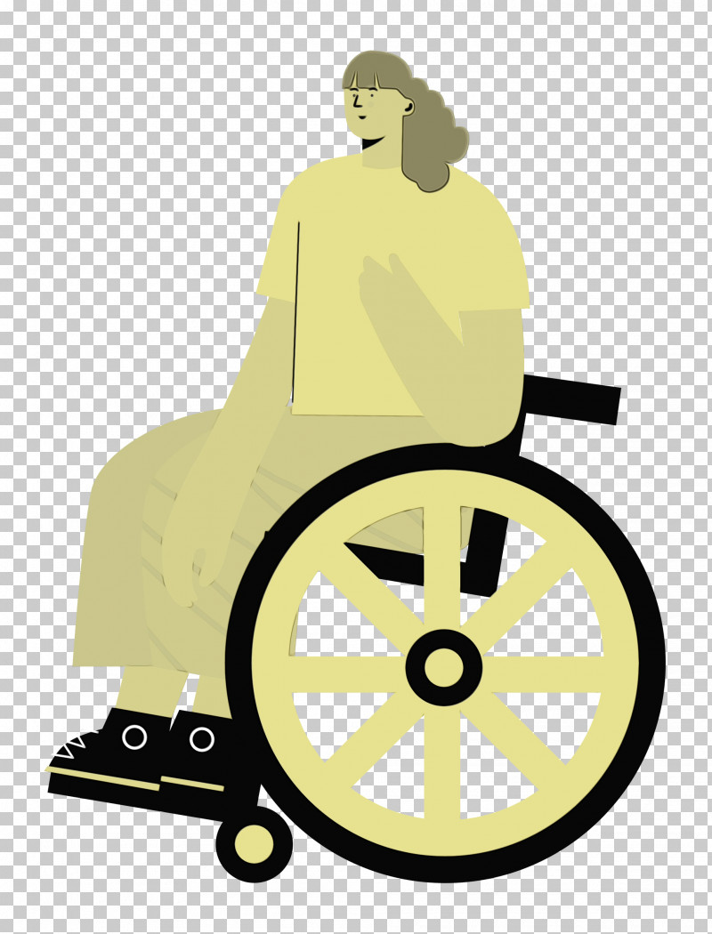 Wheelchair Cartoon Drawing Logo Icon PNG, Clipart, Cartoon, Drawing, Lady, Logo, Paint Free PNG Download