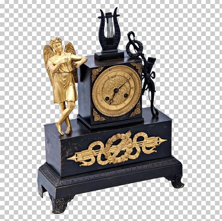 French Empire Mantel Clock Fireplace Mantel 19th Century PNG, Clipart, 19th Century, Antique, Bronze, Century, Clock Free PNG Download