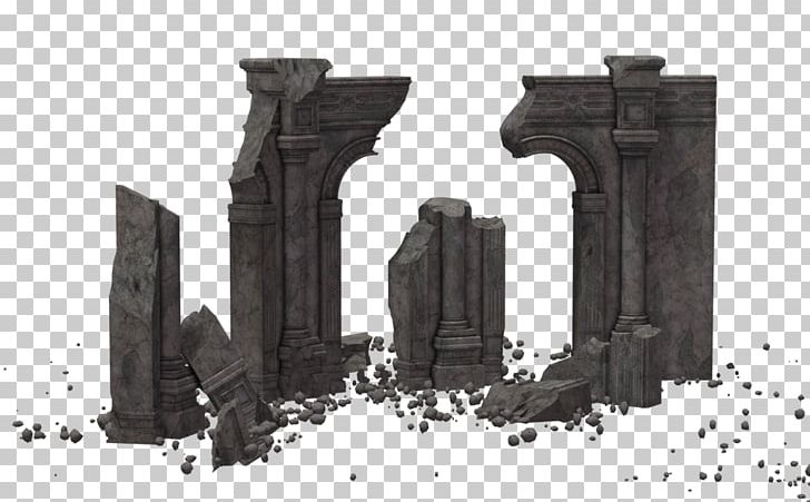 Ruins Of St. Paul's Rendering PNG, Clipart, Arch, Black And White, Building, Column, Deviantart Free PNG Download