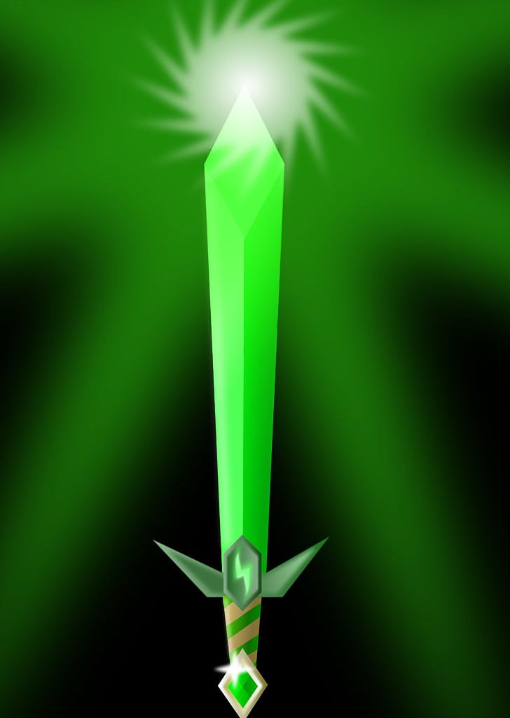 Emerald Sword Green PNG, Clipart, Computer Wallpaper, Desktop Wallpaper, Deviantart, Diamond, Digital Art Free PNG Download