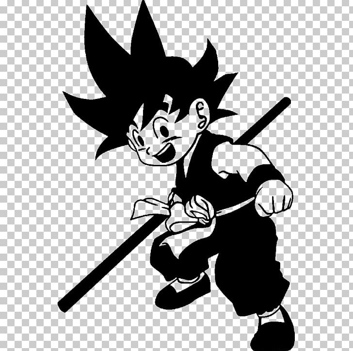 Goku Vegeta Decal Sticker Super Saiyan PNG, Clipart, Artwork, Black, Black And White, Bumper Sticker, Cartoon Free PNG Download