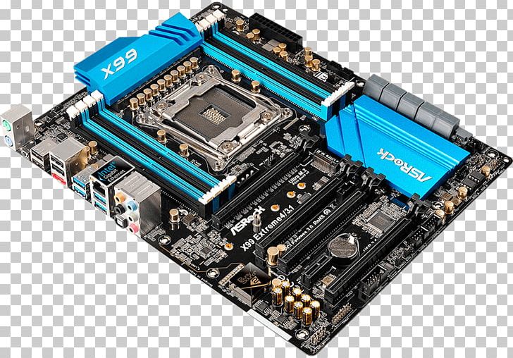 Motherboard DDR4 SDRAM LGA 2011 ATX Intel X99 PNG, Clipart, Asrock, Chipset, Computer Component, Computer Hardware, Cpu Free PNG Download