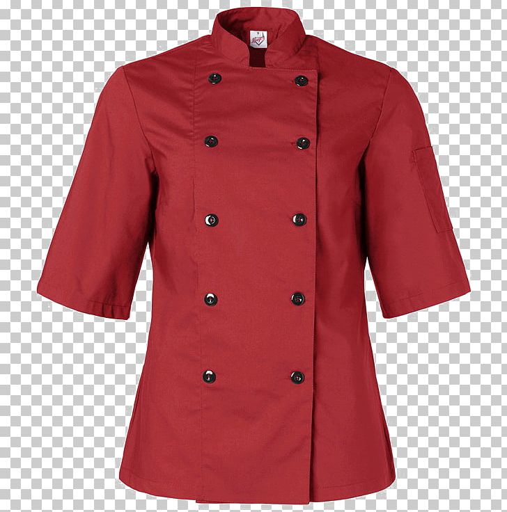 Overcoat T-shirt Jacket Sleeve Clothing PNG, Clipart, Background Size, Blouse, Button, Chefs Uniform, Clothing Free PNG Download