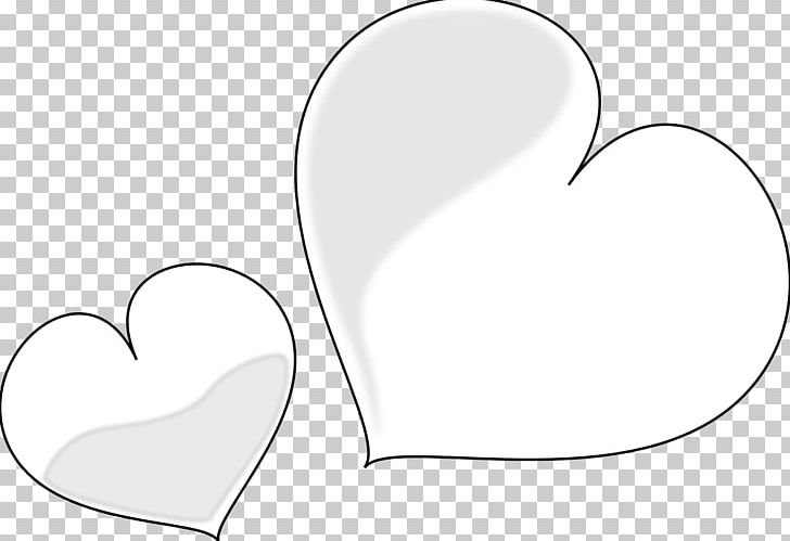 White Heart PNG, Clipart, Area, Black, Black And White, Black And White Heart Images, Circle Free PNG Download