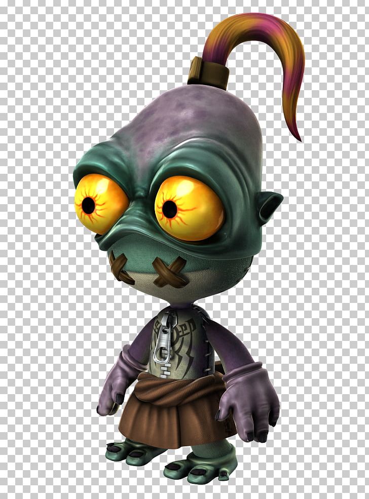 Oddworld: Abe's Oddysee LittleBigPlanet Oddworld: Abe's Exoddus Oddworld: New 'n' Tasty! PlayStation PNG, Clipart, Abe, Downloadable Content, Electronics, Fictional Character, Figurine Free PNG Download