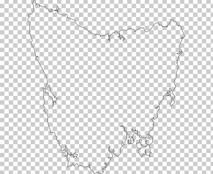 Tasmania Line Art Map PNG, Clipart, Angle, Area, Australia, Black, Black And White Free PNG Download