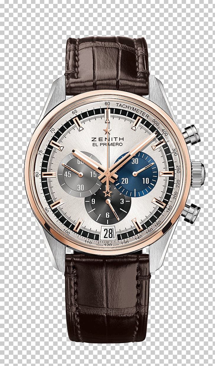Zenith Automatic Watch Chronograph Power Reserve Indicator PNG, Clipart, Accessories, Arcgis, Automatic Watch, Brand, Bucherer Group Free PNG Download