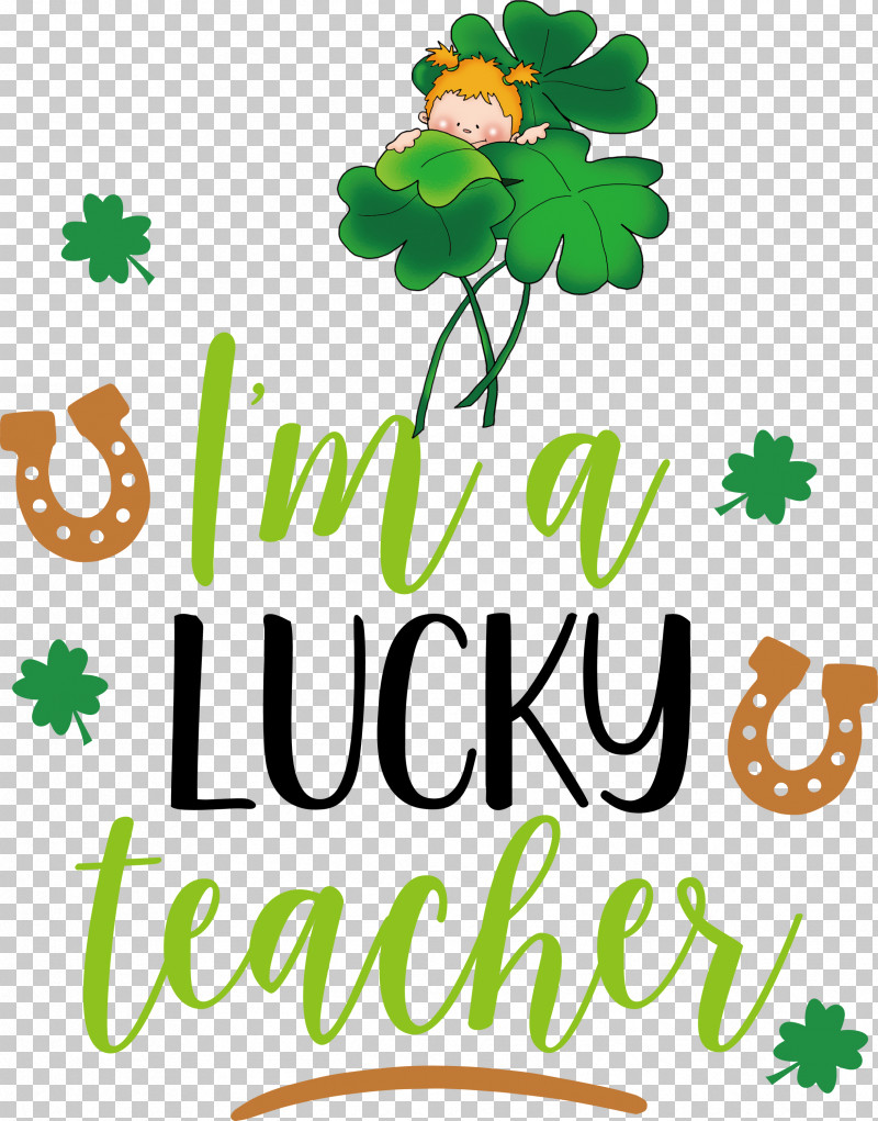 Lucky Teacher Saint Patrick Patricks Day PNG, Clipart, Fourleaf Clover, Holiday, Leaf, Patricks Day, Saint Patrick Free PNG Download