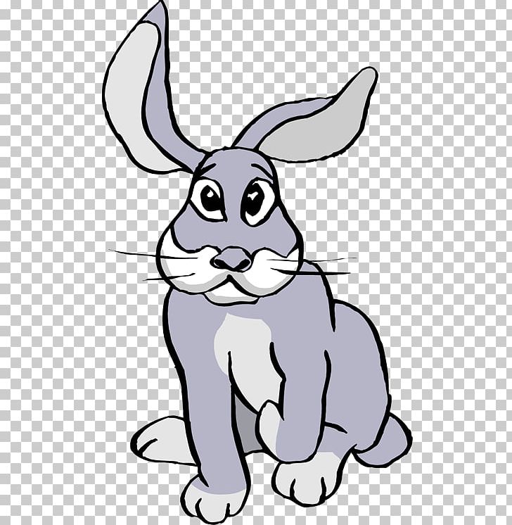 Easter Bunny Hare European Rabbit PNG, Clipart, Artwork, Black And White, Cartoon, Cat, Domestic Rabbit Free PNG Download