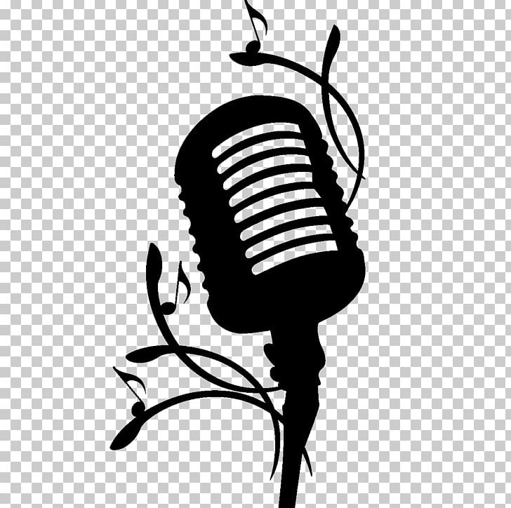 Microphone Silhouette Line PNG, Clipart, Audio, Audio Equipment, Black And White, Electronics, Line Free PNG Download