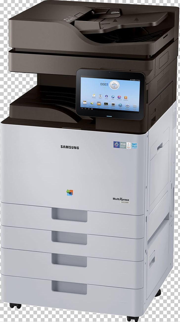 Multi-function Printer Samsung Electronics Samsung K4250RX A3 Multifunction SMART MultiXpress Printer Printing Photocopier PNG, Clipart, Color Printing, Inkjet Printing, Laser Printing, Multi Function Printer, Multifunction Printer Free PNG Download
