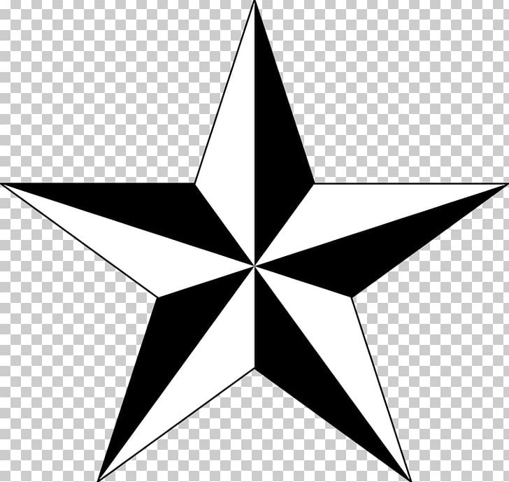 Nautical Star Tattoo Symbol PNG, Clipart, Angle, Area, Artwork, Black And  White, Circle Free PNG Download