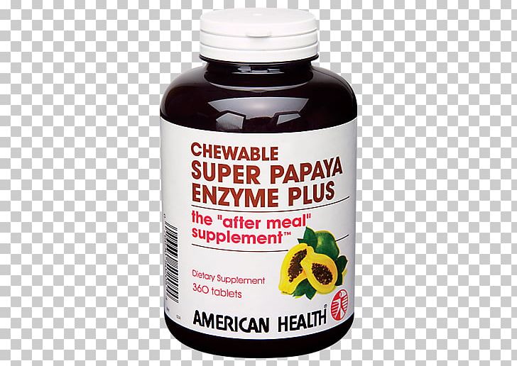 Dietary Supplement American Health Digestive Enzyme Papaya PNG, Clipart, American Health, Dietary Supplement, Digestion, Digestive Enzyme, Enzyme Free PNG Download