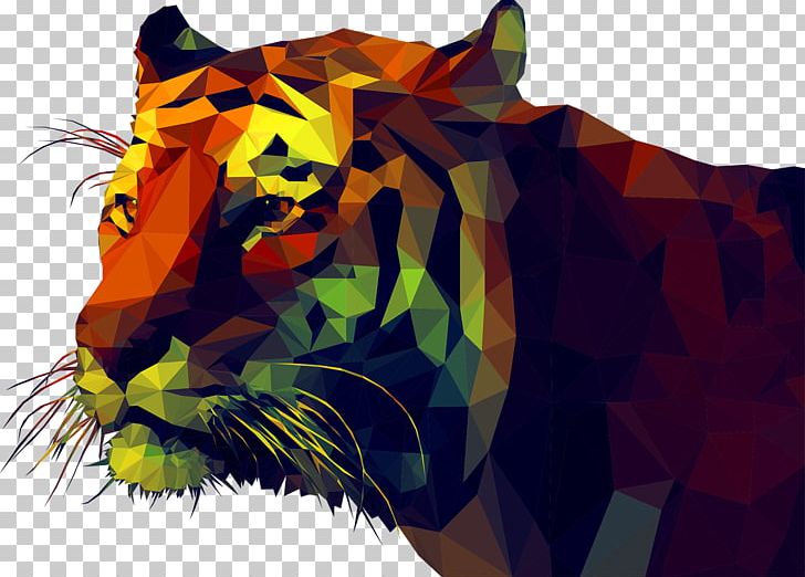 Tiger Polygon Illustration PNG, Clipart, Animals, Art, Big Cats, Carnivoran, Cat Like Mammal Free PNG Download