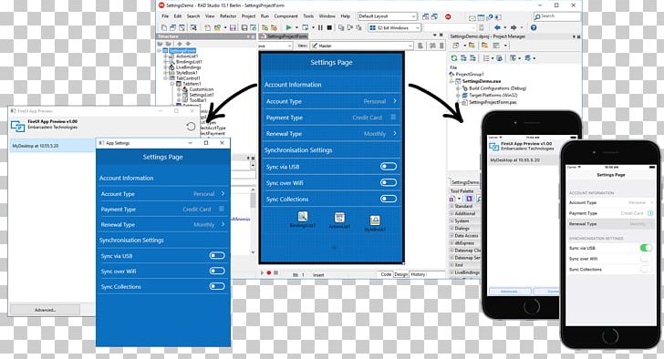 Embarcadero RAD Studio Delphi Embarcadero Technologies C++Builder Rapid Application Development PNG, Clipart, Area, Brand, Cbuilder, Communication, Communication Device Free PNG Download