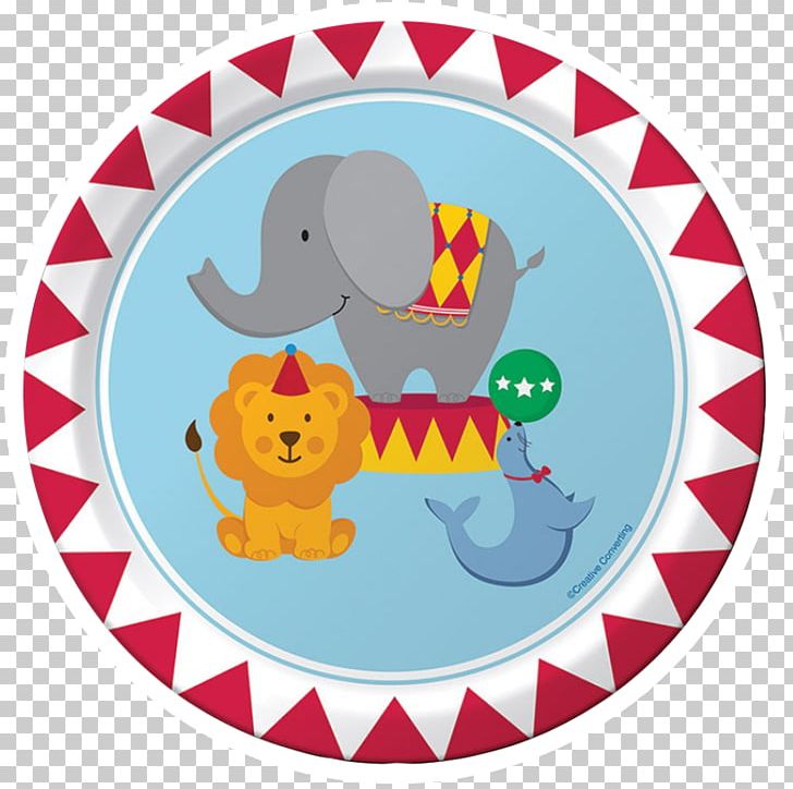 Paper Circus Party Plate Birthday PNG, Clipart, Area, Baby Shower, Balloon, Birthday, Carnival Free PNG Download