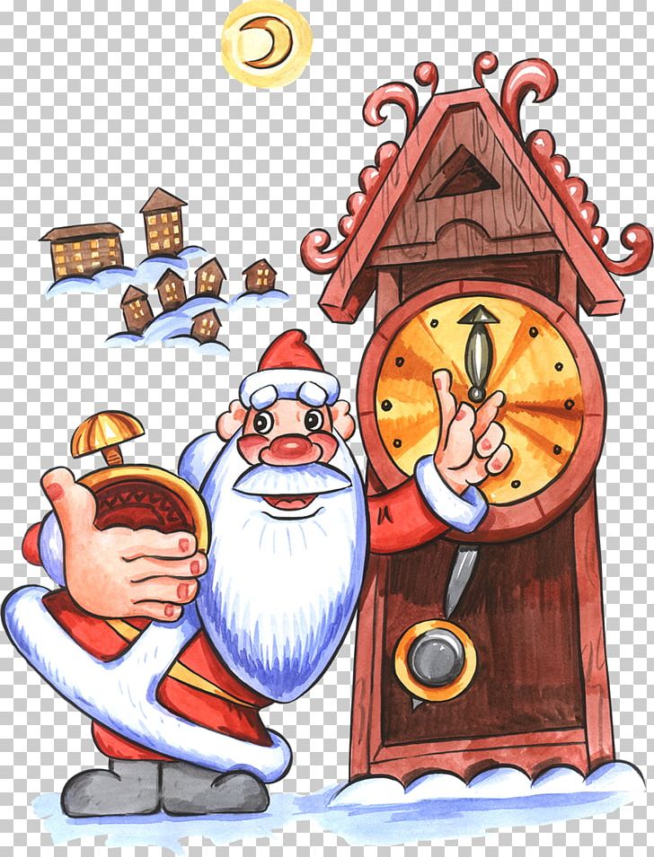 Greeting Santa Claus Christmas Ded Moroz Morning PNG, Clipart, Advent, Animaatio, Art, Birthday, Cartoon Free PNG Download
