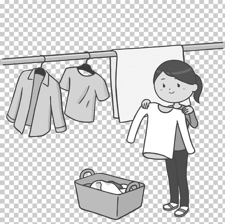 Cartoon Nursing Care Everyday Life PNG, Clipart, Angle, Area, Arm, Black, Black And White Free PNG Download
