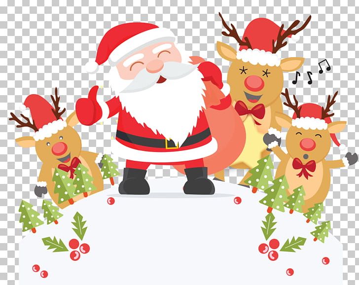 Santa Claus Christmas Ornament Reindeer PNG, Clipart,  Free PNG Download