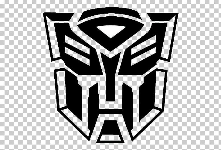 Transformers: The Game Bumblebee Car Decal Sticker PNG, Clipart, Angle, Area, Autobot, Black, Black And White Free PNG Download