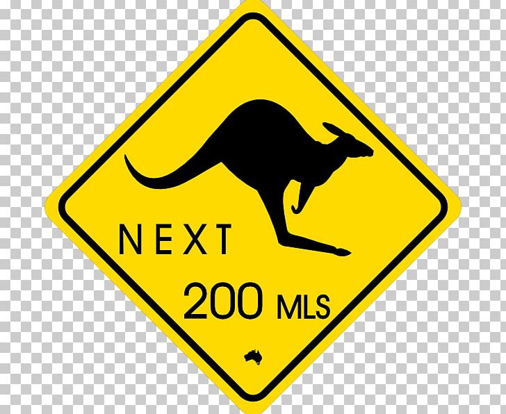 Kangaroo Warning Sign PNG, Clipart, Animals, Area, Brand, Encapsulated Postscript, Kangaroo Free PNG Download