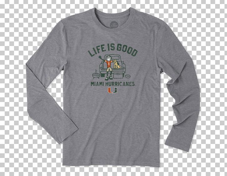 Long-sleeved T-shirt Long-sleeved T-shirt Life Is Good PNG, Clipart,  Free PNG Download