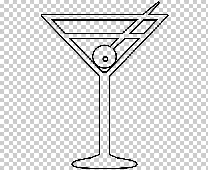 Martini Cocktail Glass PNG, Clipart, Angle, Area, Black And White, Champagne Stemware, Cocktail Free PNG Download