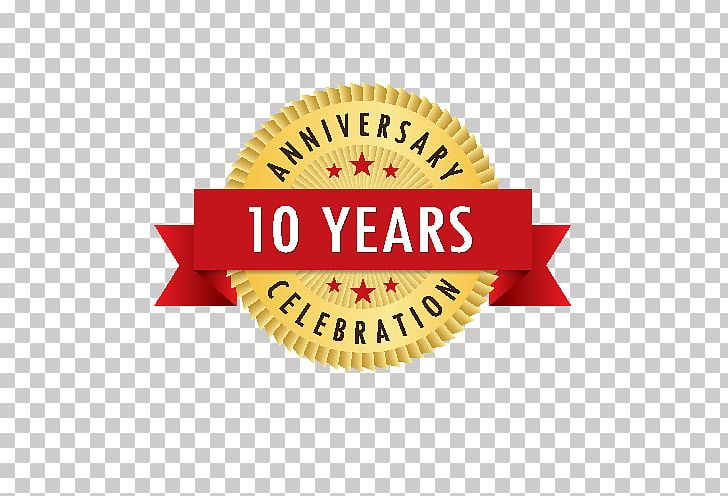 Wedding Anniversary PNG, Clipart, 10 Anniversary, Anniversary, Badge, Birthday, Brand Free PNG Download