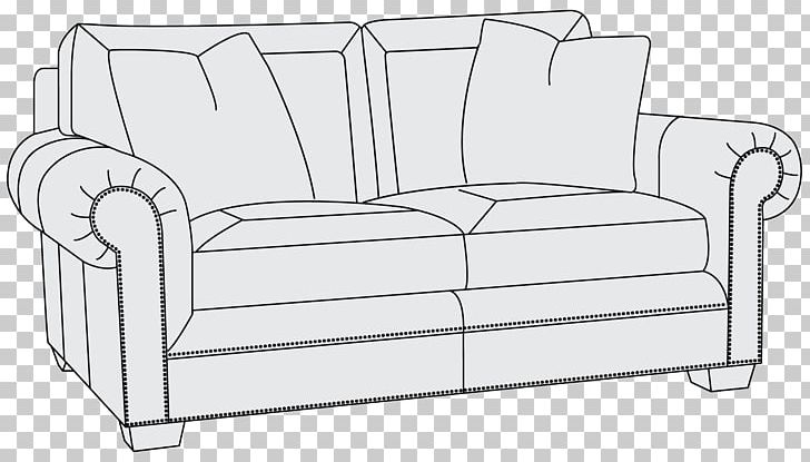 Couch White Chair Line Art PNG, Clipart, Angle, Bernhardt, Black And White, Chair, Couch Free PNG Download