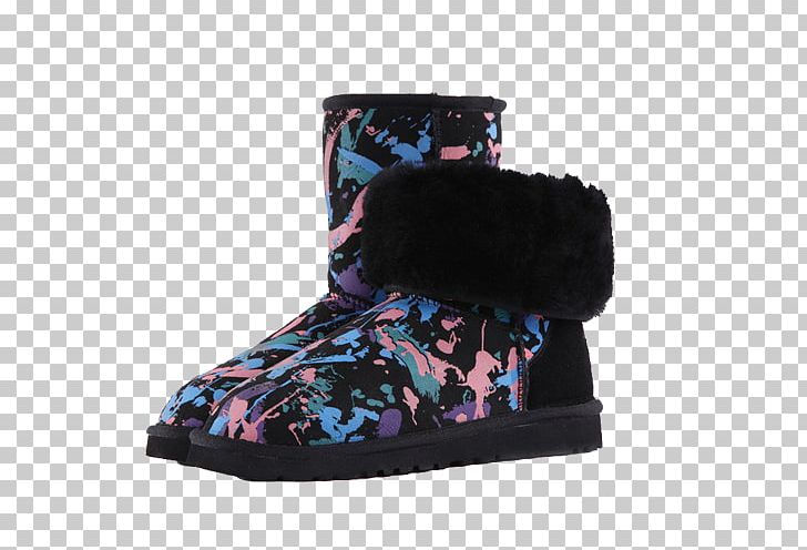 Snow Boot Shoe Fur Purple PNG, Clipart, Blue, Blue Purple, Boot, Boots, Christmas Snow Free PNG Download